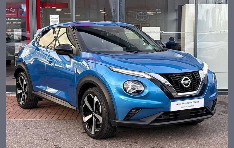 Used Nissan Juke Tekna 112 HP (82 kW) 2021 Blue SUV