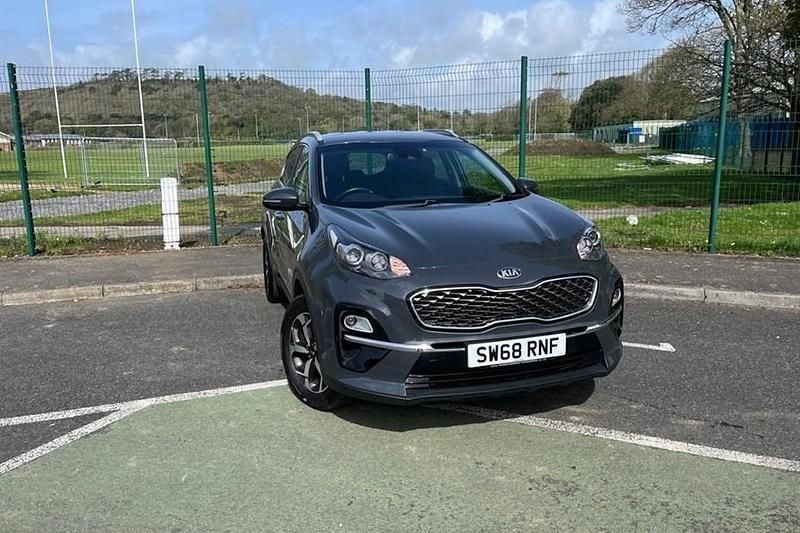 Used Kia Sportage 130 HP (95 kW) 2019 Grey SUV