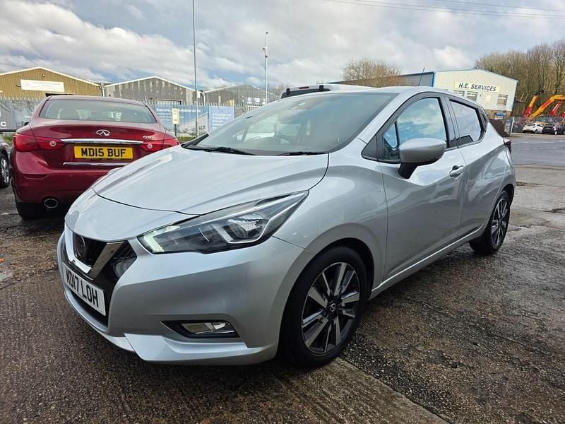 Silver Used 2017 Nissan Micra N-Connecta Hatchback | £5,995 (Super price) - Image 1/4