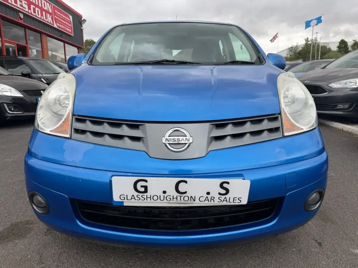 Used Nissan Note Acenta 88 HP (64 kW) 2008 Blue Hatchback