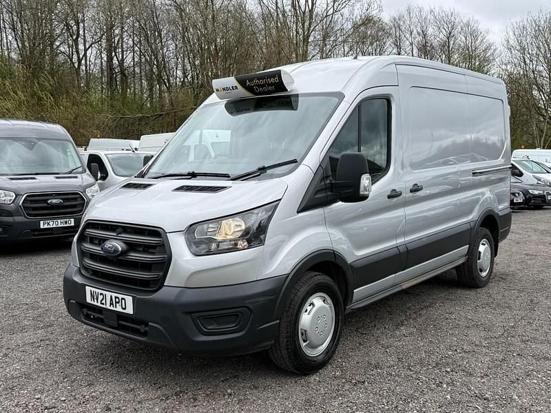 Second-hand Ford Transit 130 CP (95 kW) 2021 Argintiu Van