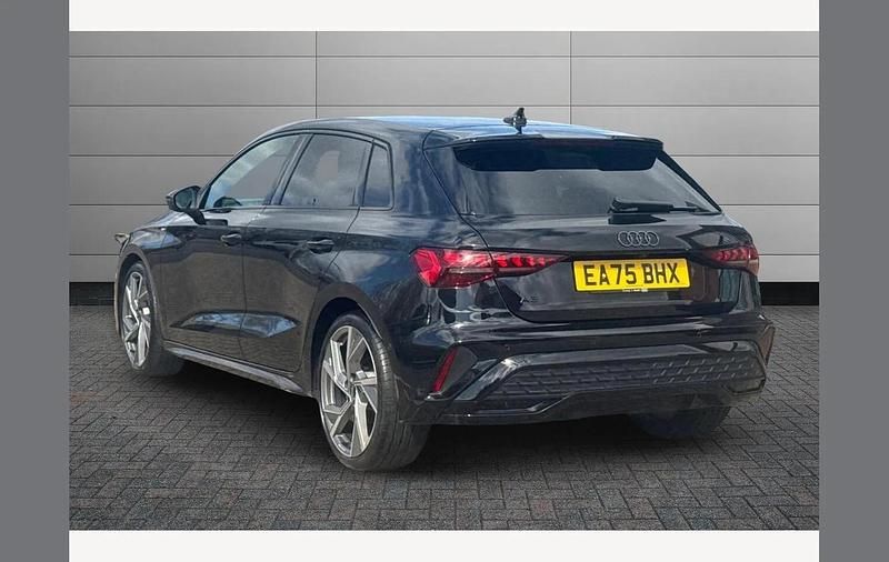 Used Audi A3 Black Edition 150 HP (110 kW) 2025 Black Hatchback