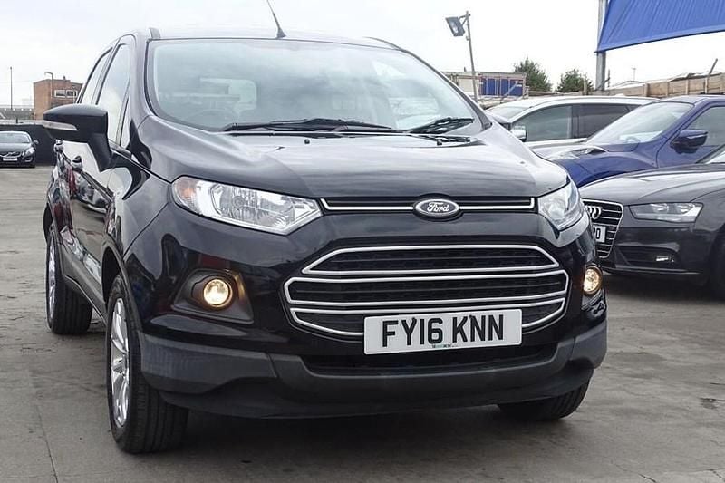 Black Used 2016 Ford Ecosport Zetec SUV | £3,995 (Good price) - Image 1/1