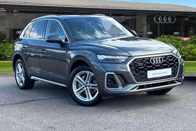 Grey Used 2023 Audi Q5 S-Line SUV | £33,490 (Good price) - Image 1/4