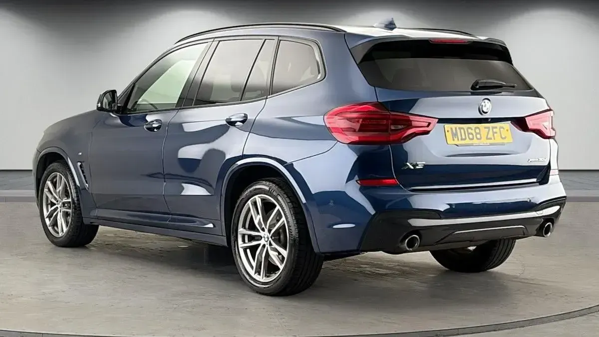 Used BMW X3 M Sport 265 HP (194 kW) 2018 Phytonic blue SUV