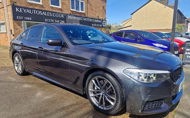 Used BMW 520 M Sport 190 HP (139 kW) 2018 Grey Sedan