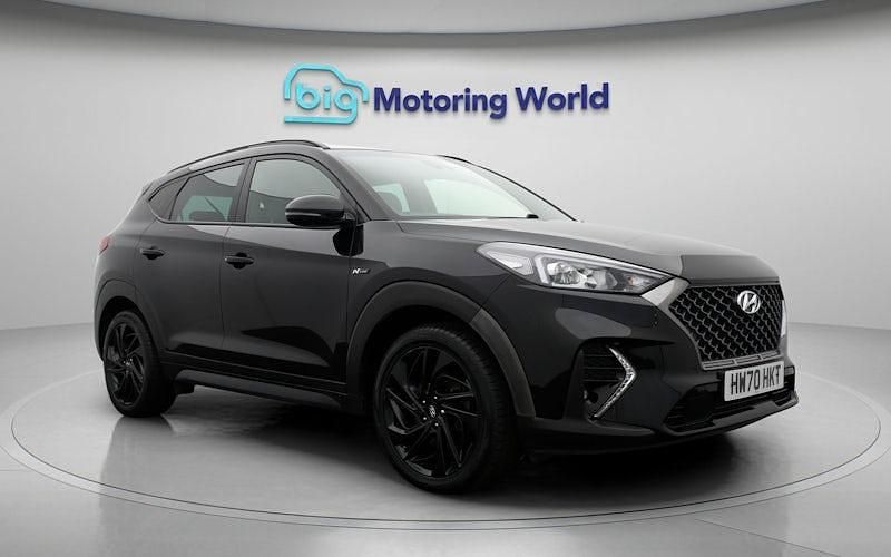 Used Hyundai Tucson N Line 177 HP (130 kW) 2020 Black SUV