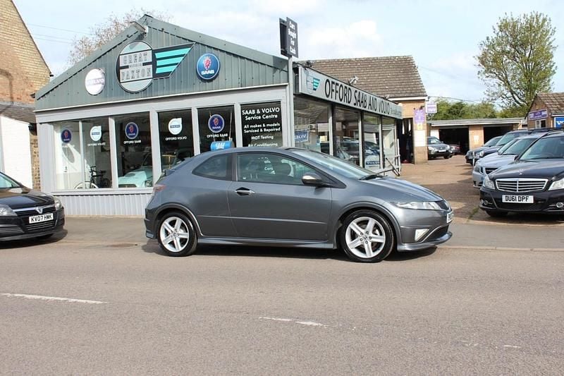 Begagnad Honda Civic Type S 140 HK (102 kW) 2010 Silver Halvkombi