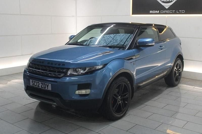 Used Land Rover Range Rover evoque Pure 150 HP (110 kW) 2012 Blue SUV
