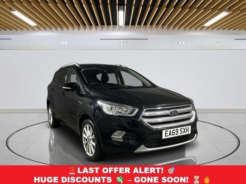 Black Used 2019 Ford Kuga Titanium SUV | £12,599 (Super price) - Image 1/3