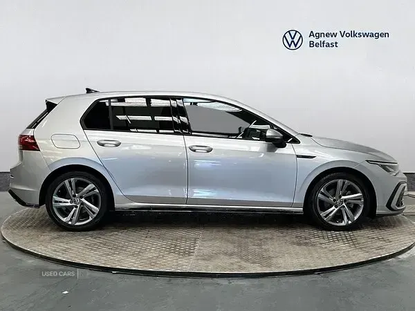 Used VW Golf VII R-line 150 HP (110 kW) 2020 Silver Hatchback