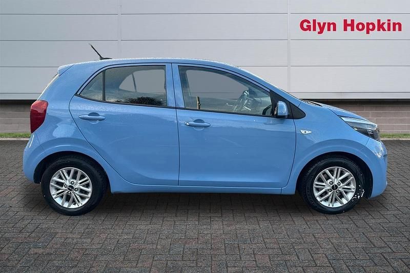 Used Kia Picanto 66 HP (48 kW) 2022 Blue Hatchback