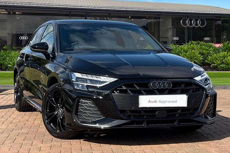 Black Used 2025 Audi A3 e-tron Black Edition Hatchback | £31,980 (Expensive) - Image 1/4