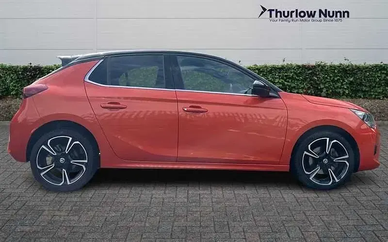 Used Vauxhall Corsa Ultimate 131 HP (96 kW) 2021 Orange Hatchback