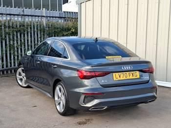 Used Audi A3 S-Line 110 HP (80 kW) 2021 Grey Sedan