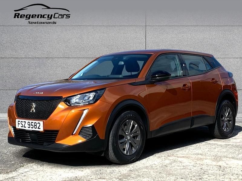 Used Peugeot 2008 Active Premium 100 HP (73 kW) 2022 Orange SUV