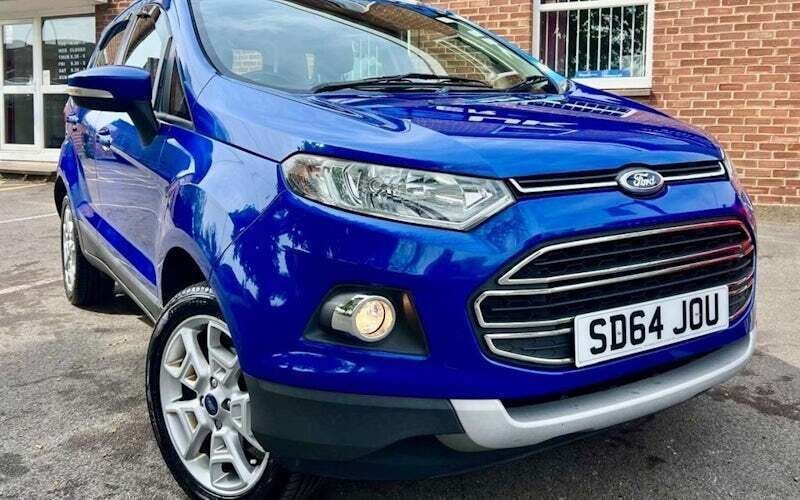 Blue Used 2014 Ford Ecosport Titanium SUV | £4,390 (Fair price) - Image 1/4