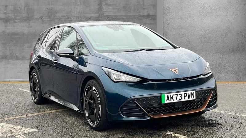 Used Cupra Born e-Boost 169 kW (230 HP) 2023 Blue Hatchback