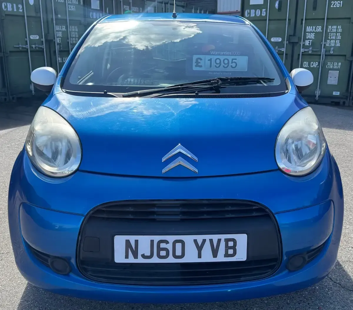 Used Citroën C1 68 HP (50 kW) 2010 Blue Hatchback