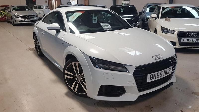 Used Audi TT S-Line 180 HP (132 kW) 2015 White Coupe