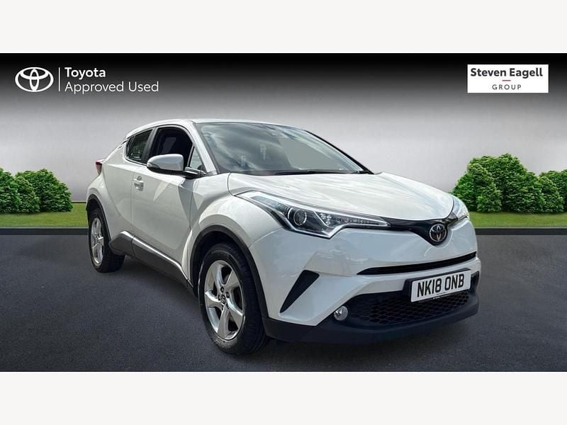 White Used 2018 Toyota C-HR SUV | £11,013 (Fair price) - Image 1/3