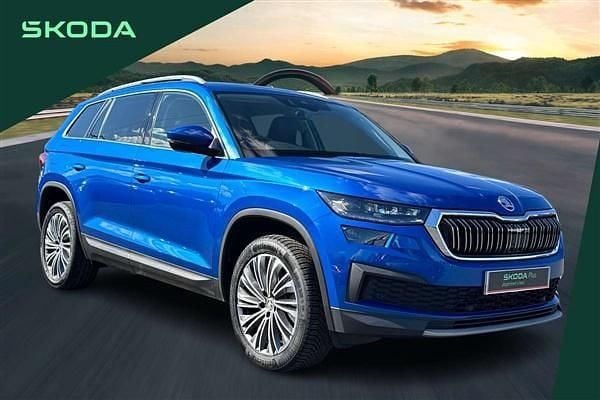 Blue Used 2023 Skoda Kodiaq SE L Executive SUV | £26,847 (Good price) - Image 1/4