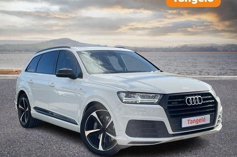 White Used 2018 Audi Q7 Black Edition SUV | £23,795 (Good price) - Image 1/1