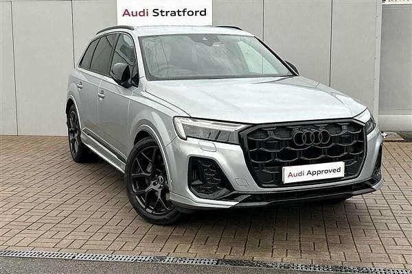 Silver Used 2025 Audi Q7 Black Edition SUV | £62,985 - Image 1/4