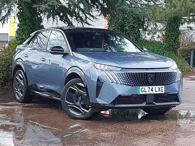 Used Peugeot e-3008 GTi 156 kW (213 HP) 2024 Blue SUV