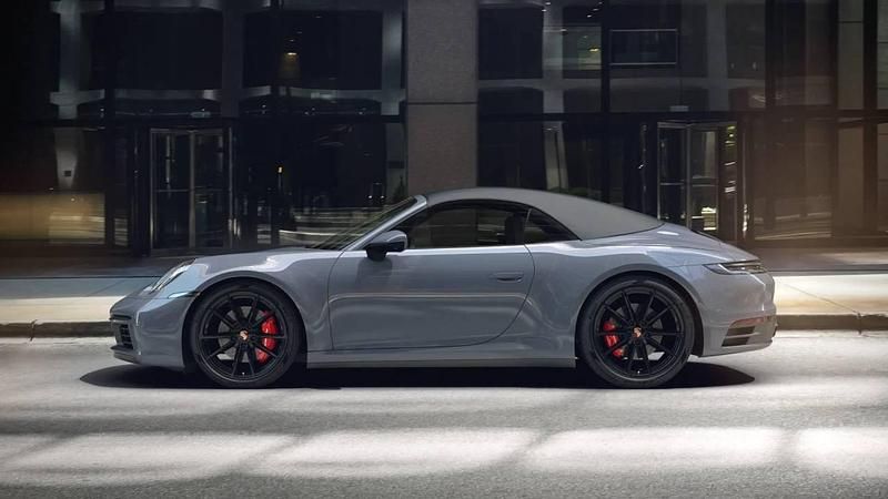 Grey Used 2022 Porsche 911 Cabriolet | £101,900 (Fair price) - Image 1/4