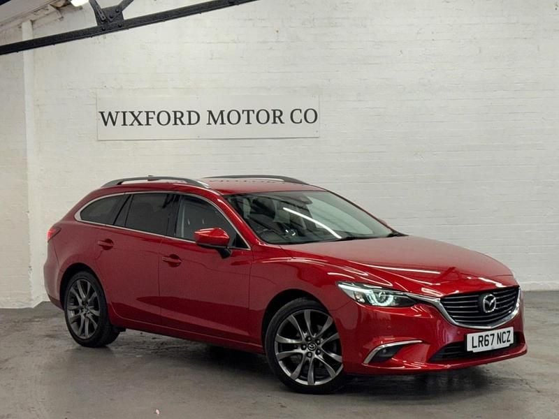 Red Used 2017 Mazda 6 Inclusive Estate | £7,995 (Fair price) - Image 1/4