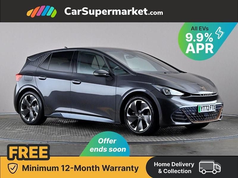 Grey Used 2022 Cupra Born Hatchback | £18,497 (Fair price) - Image 1/3