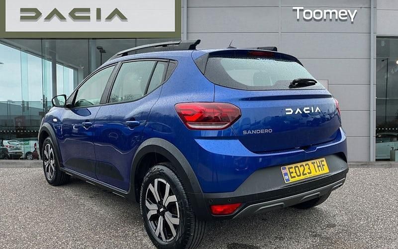 Used Dacia Sandero Journey 91 HP (66 kW) 2022 Blue Hatchback