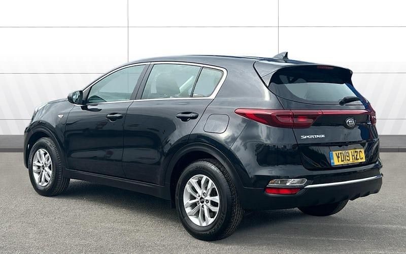 Usado Kia Sportage 177 HP (130 kW) 2019 Preto SUV