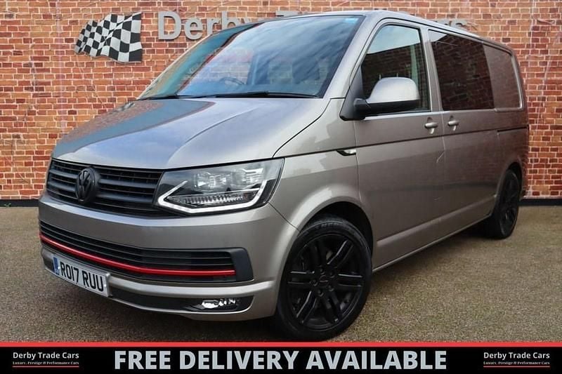 Beige Used 2017 VW T6 Startline Van | £24,990 (A bit pricey) - Image 1/4