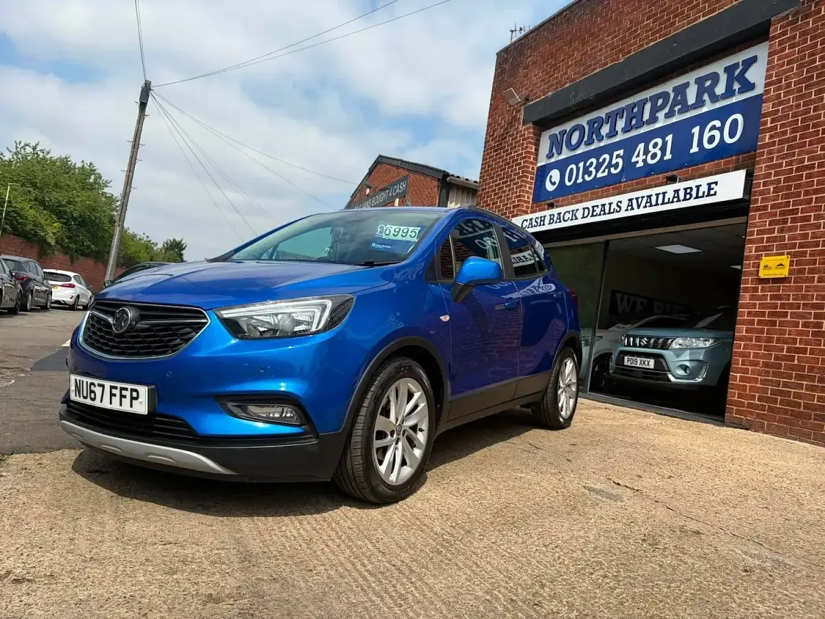 Used Vauxhall Mokka X Active 140 HP (102 kW) 2017 Blue SUV