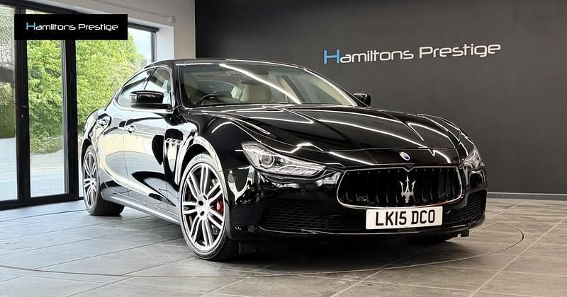 Black Used 2015 Maserati Ghibli Coupe | £19,495 (A bit pricey) - Image 1/4