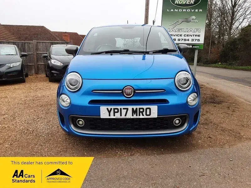 Gebraucht Fiat 500 Sport 69 PS (50 kW) 2017 Blau Cabrio
