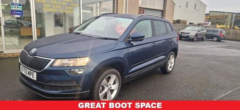 Blue Used 2021 Skoda Karoq SE SUV | £13,995 (Super price) - Image 1/4