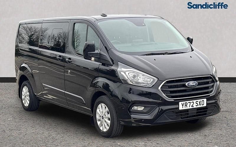 Used Ford Transit Custom Limited 131 HP (96 kW) 2022 Black Van
