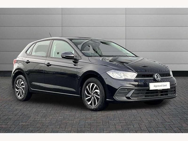 Black Used 2022 VW Polo Life Hatchback | £16,895 (Fair price) - Image 1/3