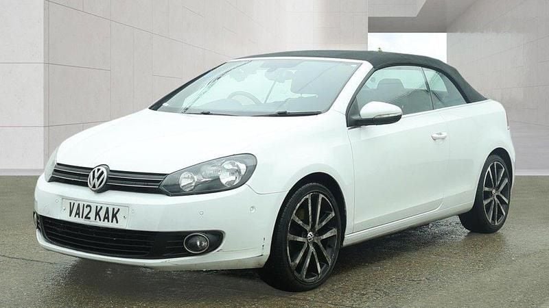 Used VW Golf Cabriolet GT 140 HP (102 kW) 2012 White Cabriolet