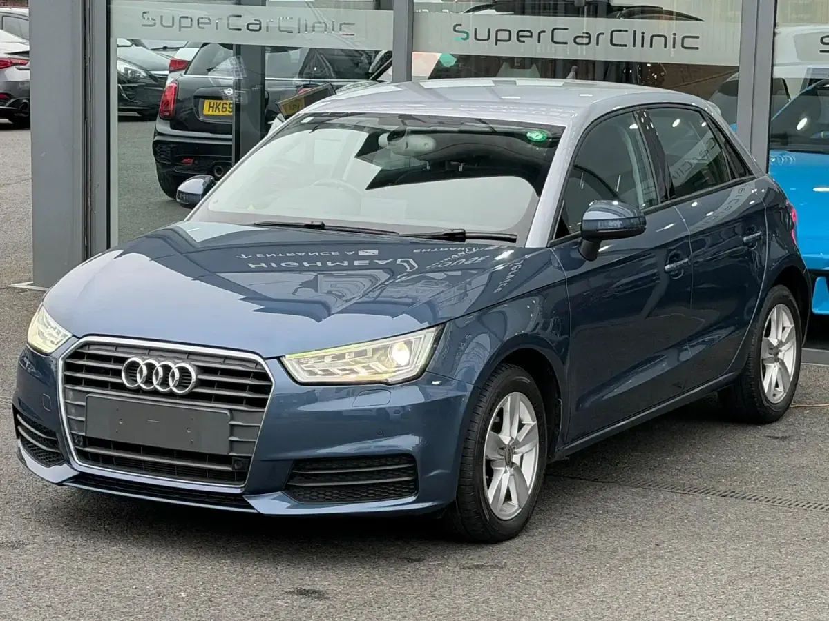 Used Audi A1 Sportback S-Line 95 HP (69 kW) 2026 Blue/silver Hatchback