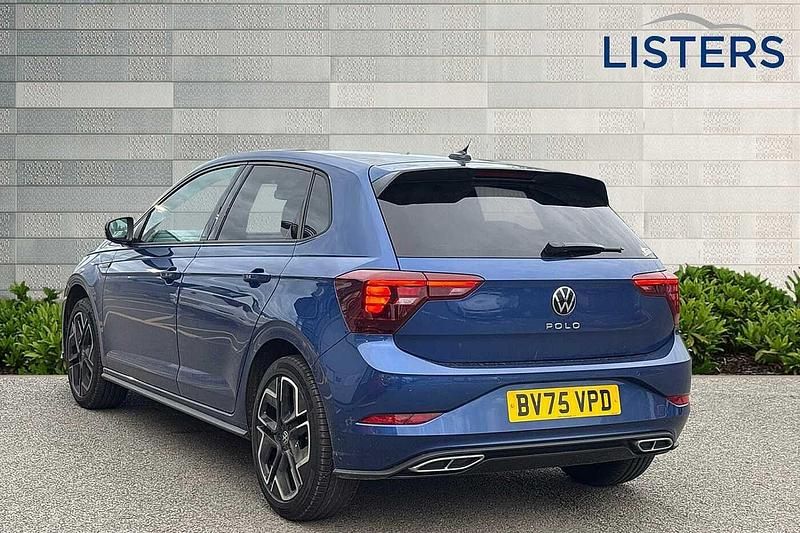 Used VW Polo R-line 95 HP (69 kW) 2025 Reef blue Hatchback