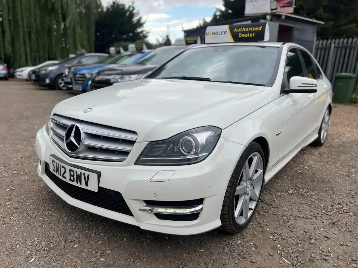 Used Mercedes C220 2012 White Sedan