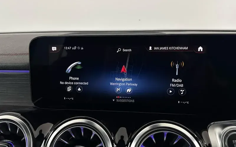 Used Mercedes EQB350 AMG Line Premium 214 kW (292 HP) 2022 Black SUV