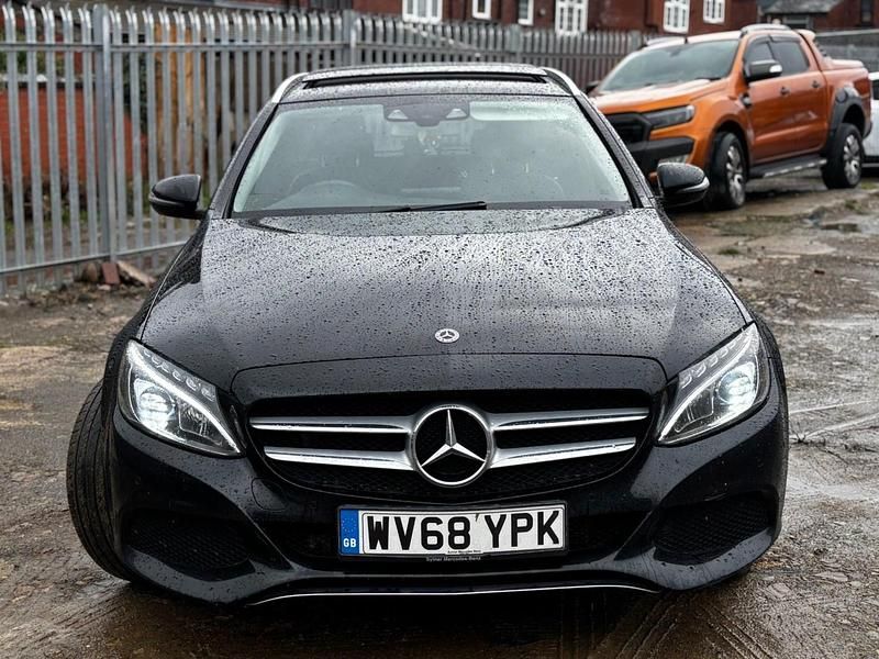 Used Mercedes C350e Premium 293 HP (215 kW) 2018 Black Estate