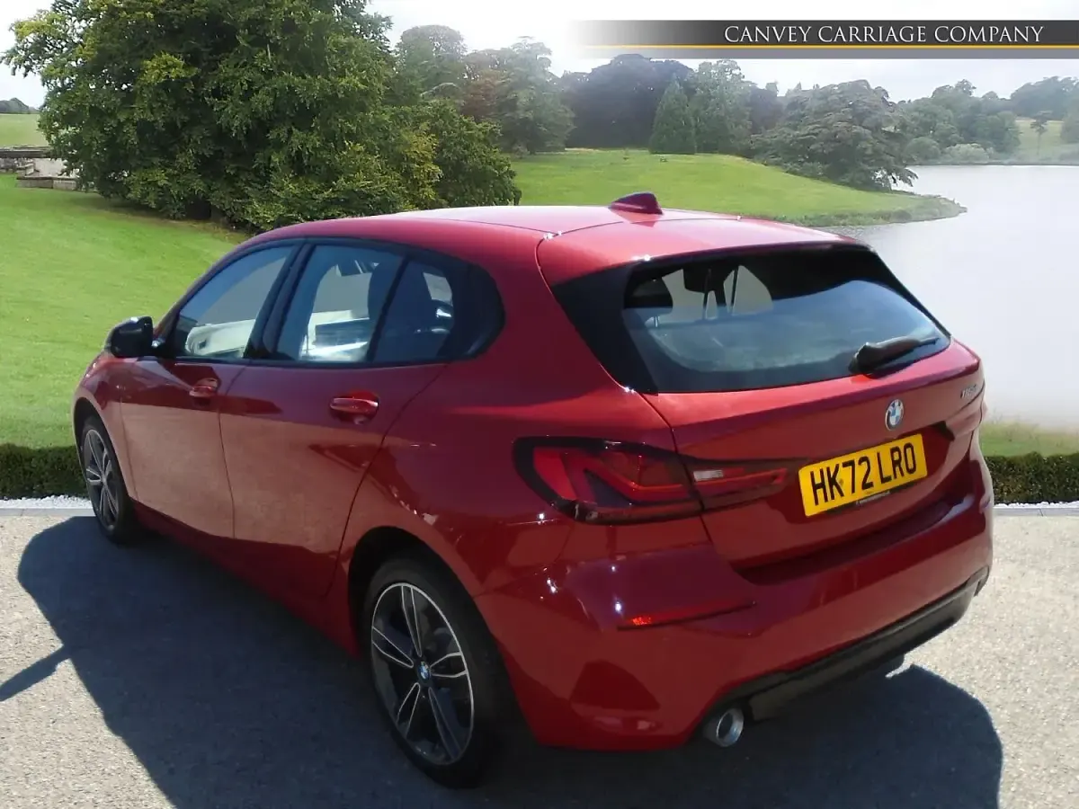 Used BMW 116 Sport Line 2022 Red Hatchback