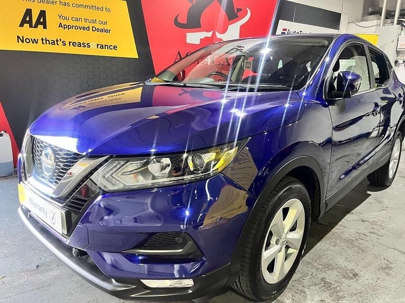 Blue Used 2019 Nissan Qashqai Acenta Premium SUV | £9,990 (Good price) - Image 1/3
