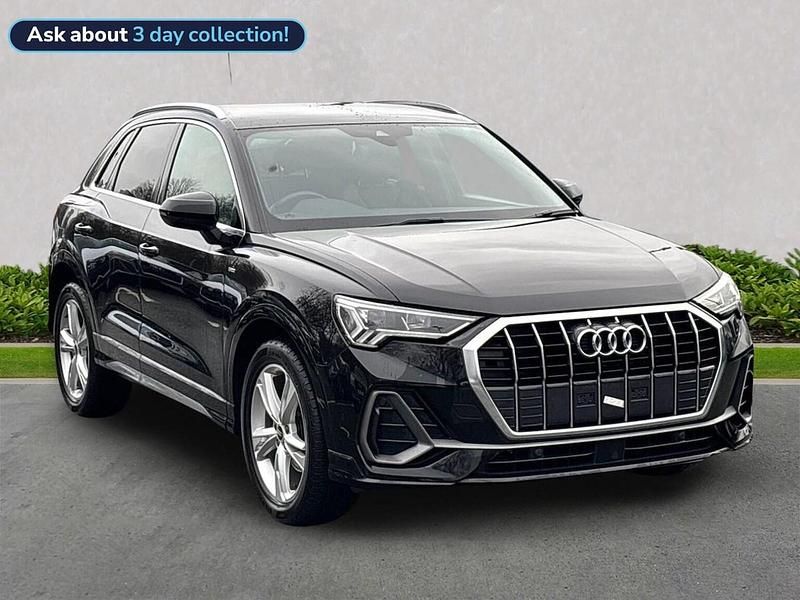 Used Audi Q3 S-Line 150 HP (110 kW) 2022 Black SUV